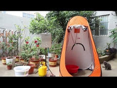 Sistema portátil de aquecedor de água a gás de 6L aquecimento externo instantâneo para chuveiro