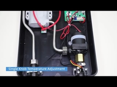 Aquecedor de água elétrico sem reservatório de 6 kW com controlo de toque instantâneo e protecção contra sobreaquecimento