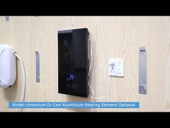 220V 5500W chuveiro sem tanque pequeno aquecedor de água quente instantâneo elétrico