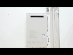 110-220V NG aquecedor de água a gás natural exterior 18L com tubo duplo