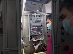 Aquecedor de água de gás de escape forçado sem reservatório para aplicações de gás natural/GPL