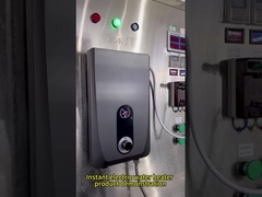 Controle táctil aquecedor de água elétrico instantâneo 86°F~131°F 1.5-2.5 GPM