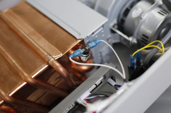 Wall Mounted Flue Gas Water Heater with LED Display Copper Heat Exchanger and Over 90% Heat Efficiency