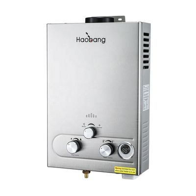 GNL aquecedor de água de gás doméstico 10L chuveiro de aquecimento instantâneo