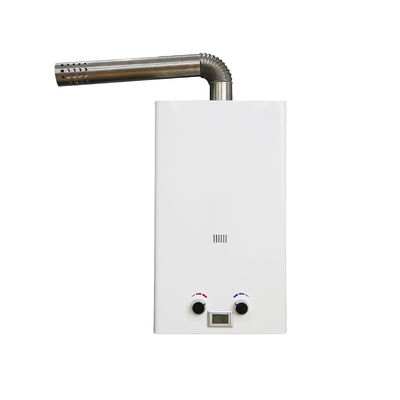 Aquecedor de água a gás exterior 32KW Camping RV 110-380V Branco instantâneo