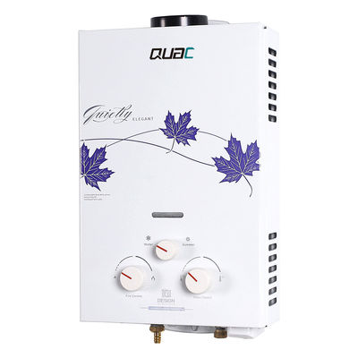 12KW 6Litros Controle manual aquecedor de água a gás Pinturas de vidro