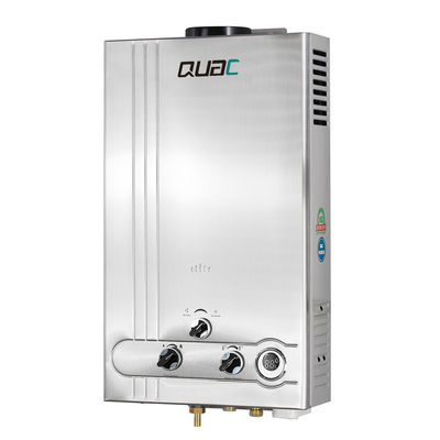 Aço inoxidável aquecimento instantâneo 10L 20KW aquecedor de água a gás para chuveiro