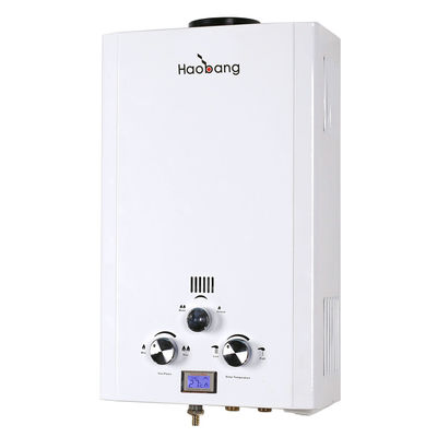 10L GPL GNL aquecedor de água a gás instantâneo Proteção contra altas temperaturas