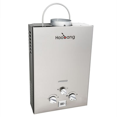 12kW LP aquecedor de água a gás instantâneo portátil para chuveiro de acampamento