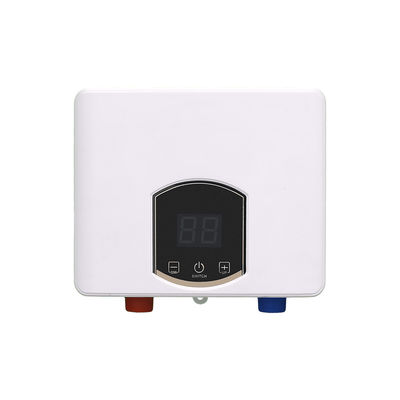 Mini aquecedor de água elétrico instantâneo 5.5kW chuveiro doméstico