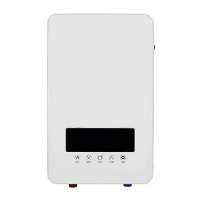 Controle táctil chuveiro elétrico instantâneo aquecedor de água sem tanque de 10 kW