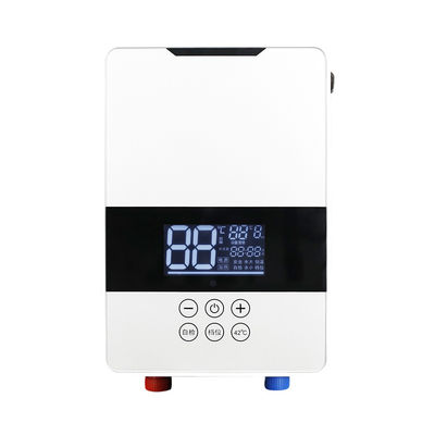 aquecedor de água elétrico instantâneo painel acrílico 5500W chuveiro sem tanque