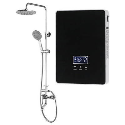Full Color Instant Electric Tankless Water Heater Controle táctil