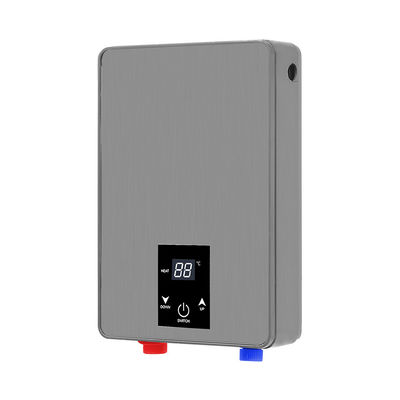 Aquecimento instantâneo Controle de tela táctil aquecedor de água sem tanque 6KW IPX4 impermeável