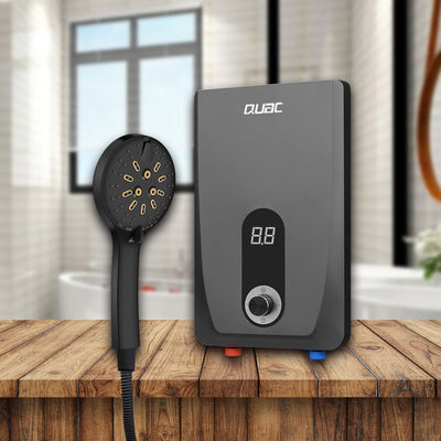 Aquecedor de água elétrico instantâneo sem reservatório de 6 kW com temperatura máxima de 55.C