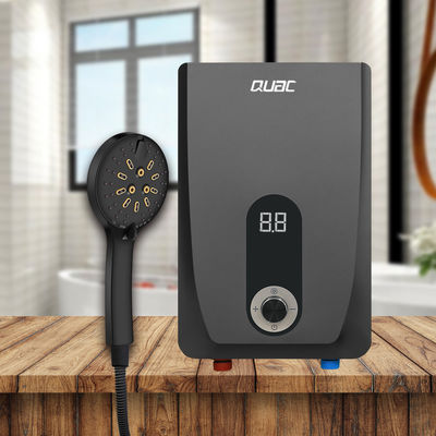 Caldeira de água elétrica sem reservatório com painel LED 6L-7L/min