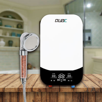 ELCB Protecção contra fugas Moderno estilo aquecedor de água sem tanque de 8KW com 2,5 GPM