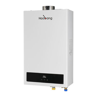 G1/2 Aquecedor de água de combustível equilibrado com ecrã LCD e recursos de poupança de energia