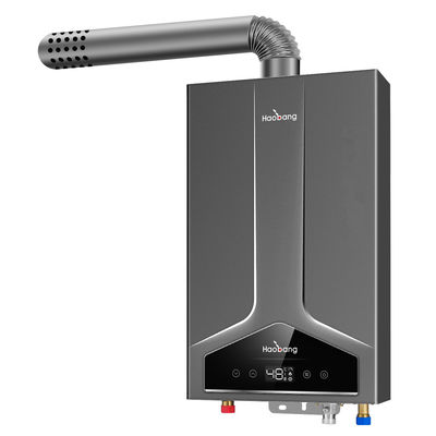 Economização de energia aquecedor de água a gás instantâneo com ecrã LCD Fique confortável em qualquer lugar