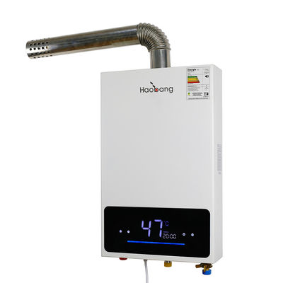 Protecção contra falhas de chama Aquecedor de água de gases de escape forçado para uso industrial e comercial Pressão de 0,02-0,8Mpa