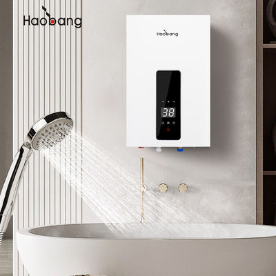 Aquecedor de água de escape com aquecimento instantâneo com tanque de cobre sem oxigénio e impermeável IPX2