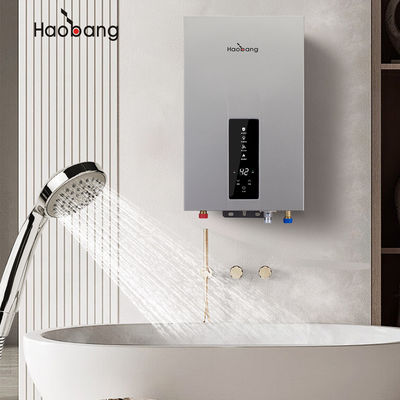 Display LED Combustível de escape Forçado aquecedor de água 2,64 GPM Fluxo de água Gás natural para aquecimento rápido