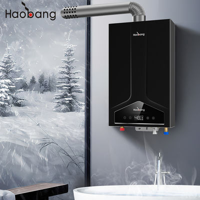 Caldeira de água de combustível de entrada inferior e entrada superior equilibrada com painel de aço inoxidável magnetismo e entrega de porta a porta