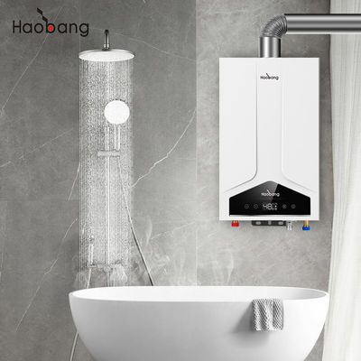 Forçado de escape de gás aquecedor de água de controle de temperatura 35-80 graus Todas as opções de cores para as necessidades do seu cliente