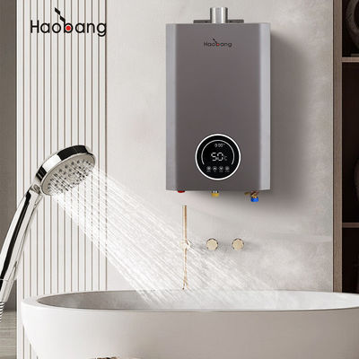 Pressão do gás NG 2000Pa / LPG 2800Pa Aquecedor de água a gás de escape forçado com protecção contra sobreaquecimento e protecção contra falhas de chama