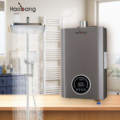 NG 2000Pa / LPG 2800Pa Aquecedor de água a gás de ventilação forçada para ventilação e escape ideais